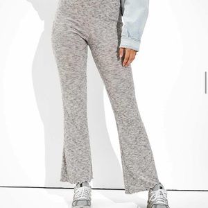 american eagle grey flare pants